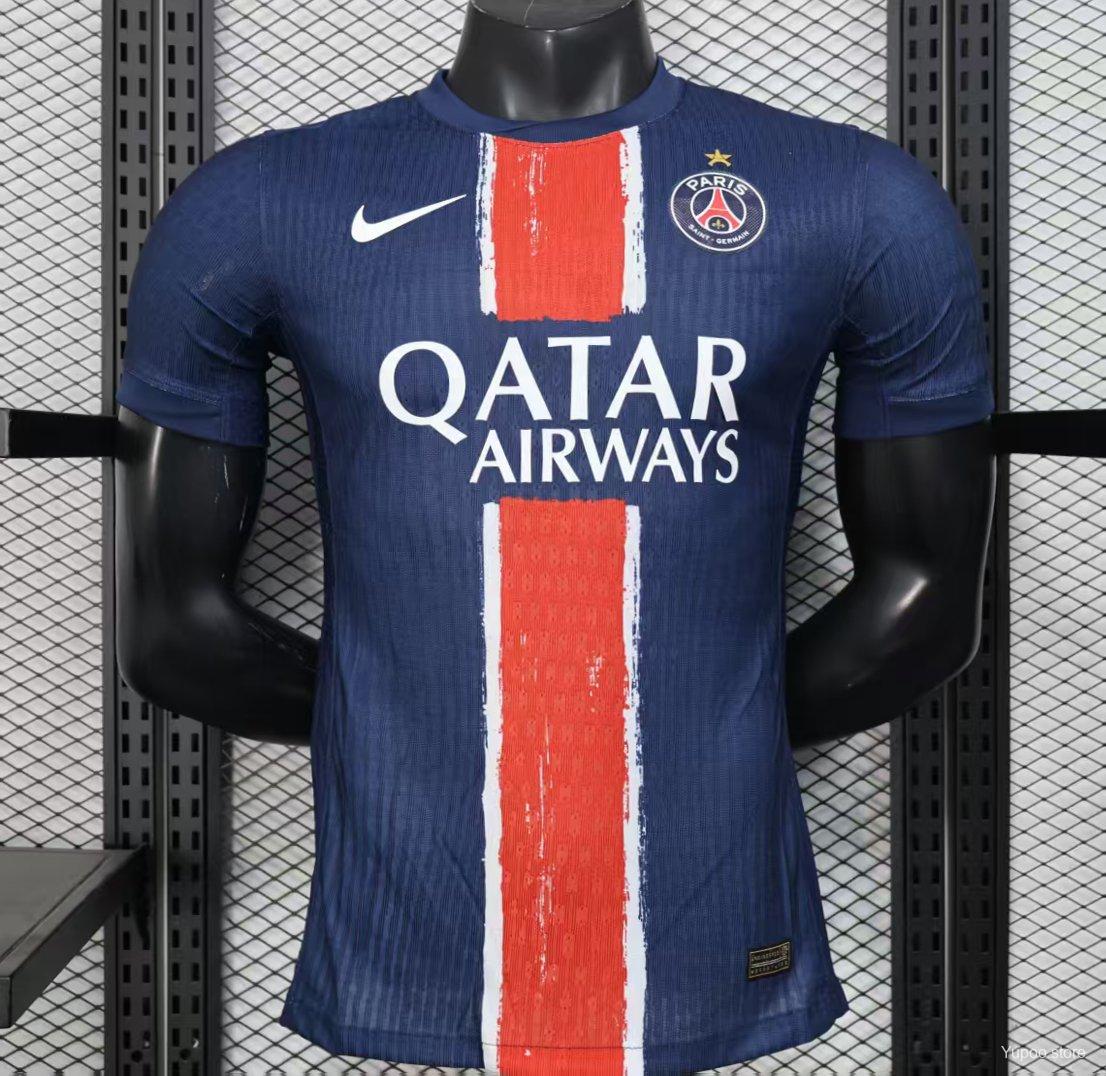 Paris SG (PSG) Maillot Domicile 24/25 – Spécial LDC – Version Player (⭐)