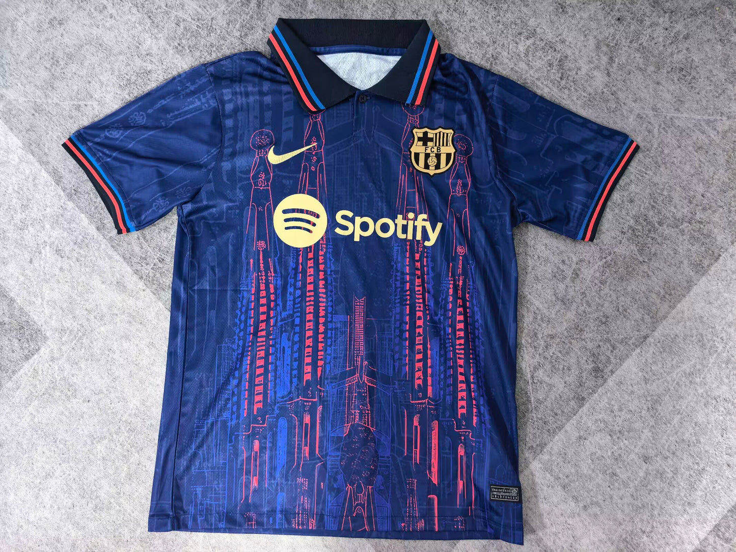 FC Barcelone Maillot Pré Match