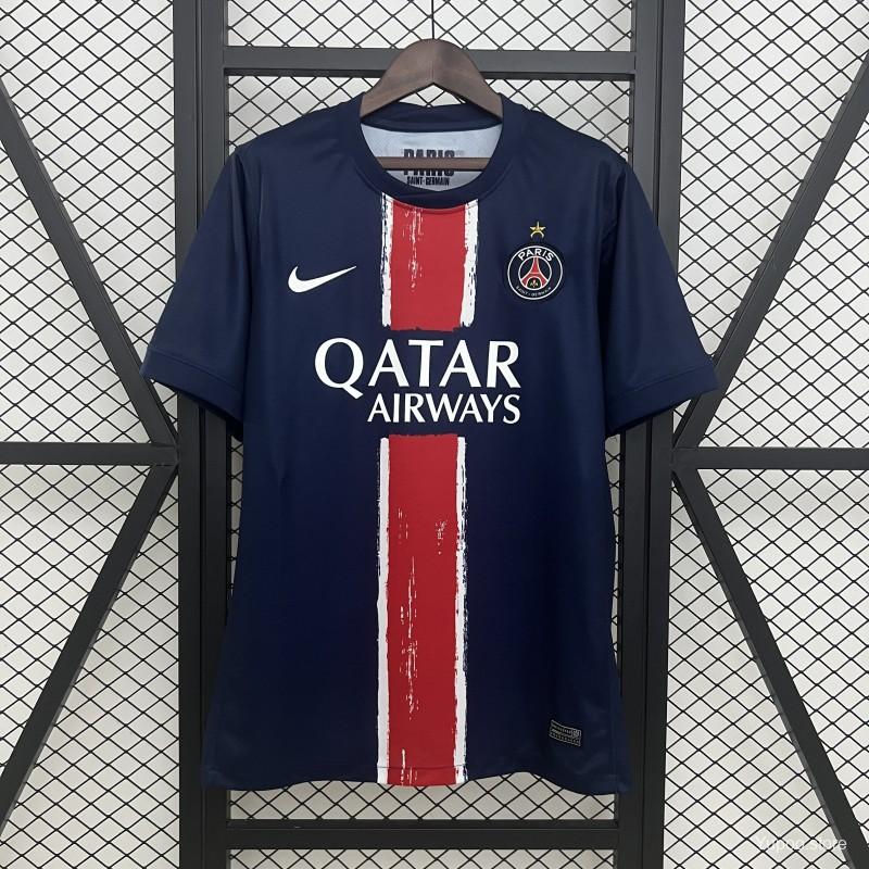 Paris SG (PSG) Maillot Domicile 24/25 – Version Player Spécial LDC CHAMPIONS (⭐)