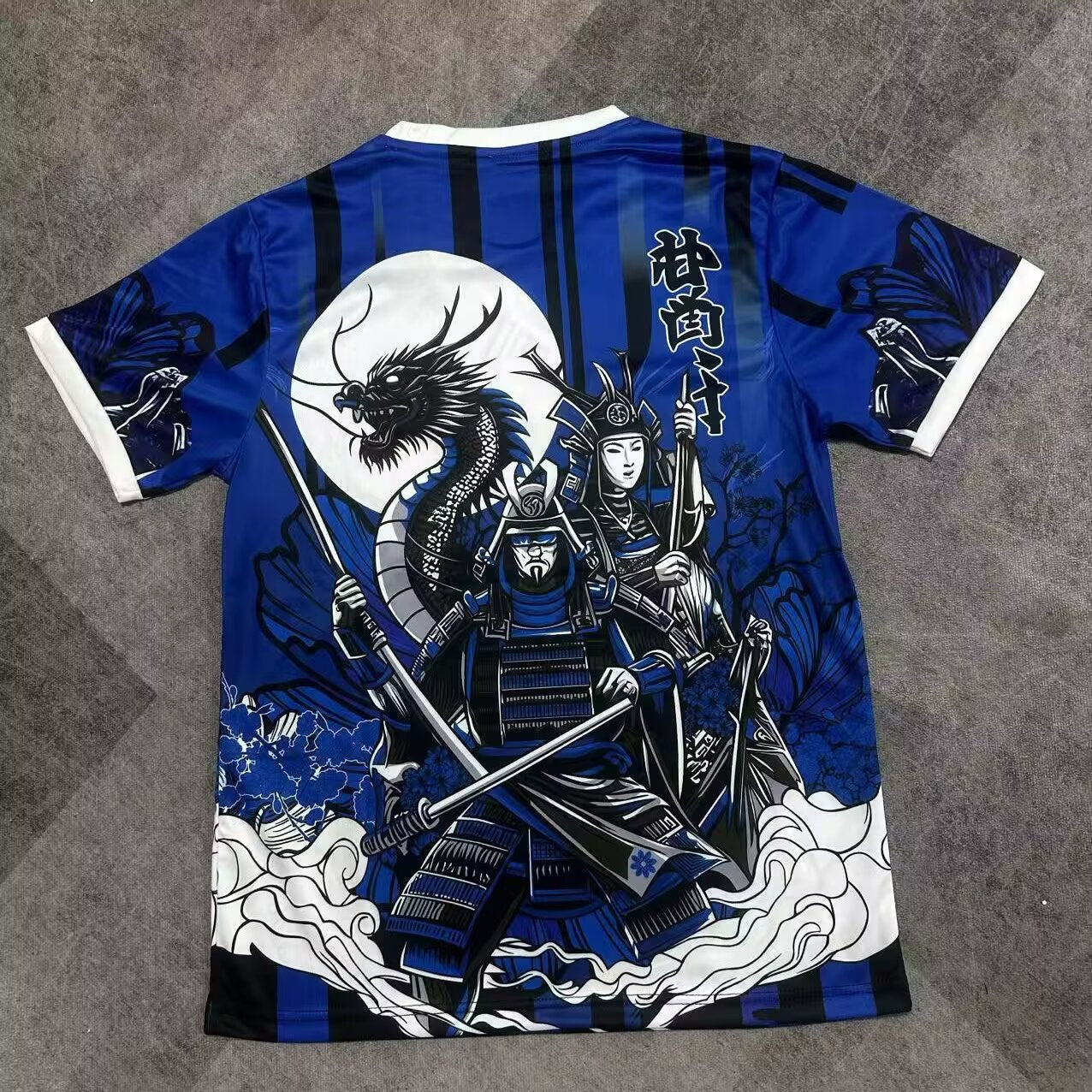 Japon Maillot Concept Samuraï Bleu