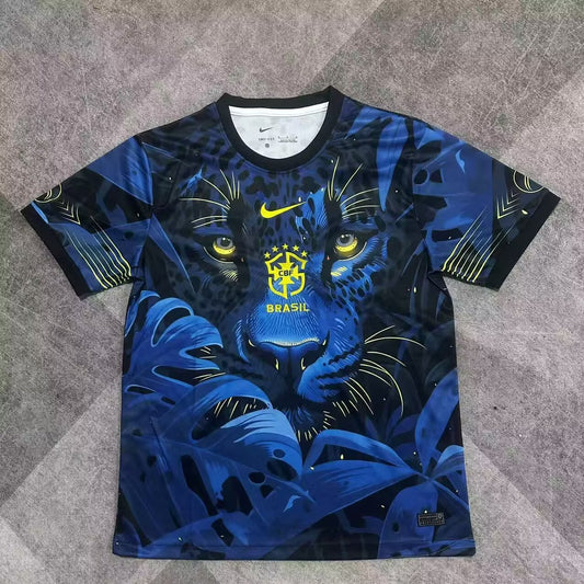 Maillot Brésil Édition Spécial Panthère Bleue 25/26