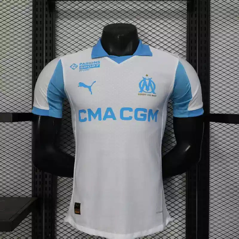 Olympique de Marseille (OM) Maillot Domicile 25/26 - Version Player
