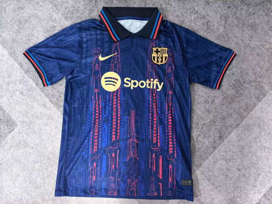 FC Barcelone Maillot Pré Match