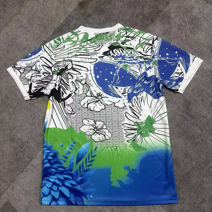 Maillot Brésil Édition Spécial Perroquet Bleu 24/25