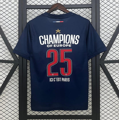 Paris SG (PSG) Maillot Domicile 24/25 – Version Player Spécial LDC CHAMPIONS (⭐)